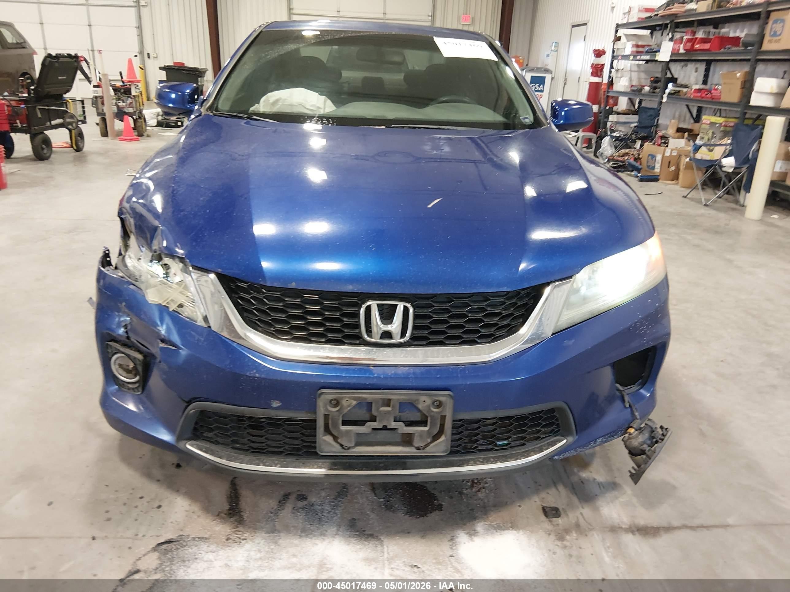 2015 Honda Accord Ex Blue vin: 1HGCT1B71FA006804