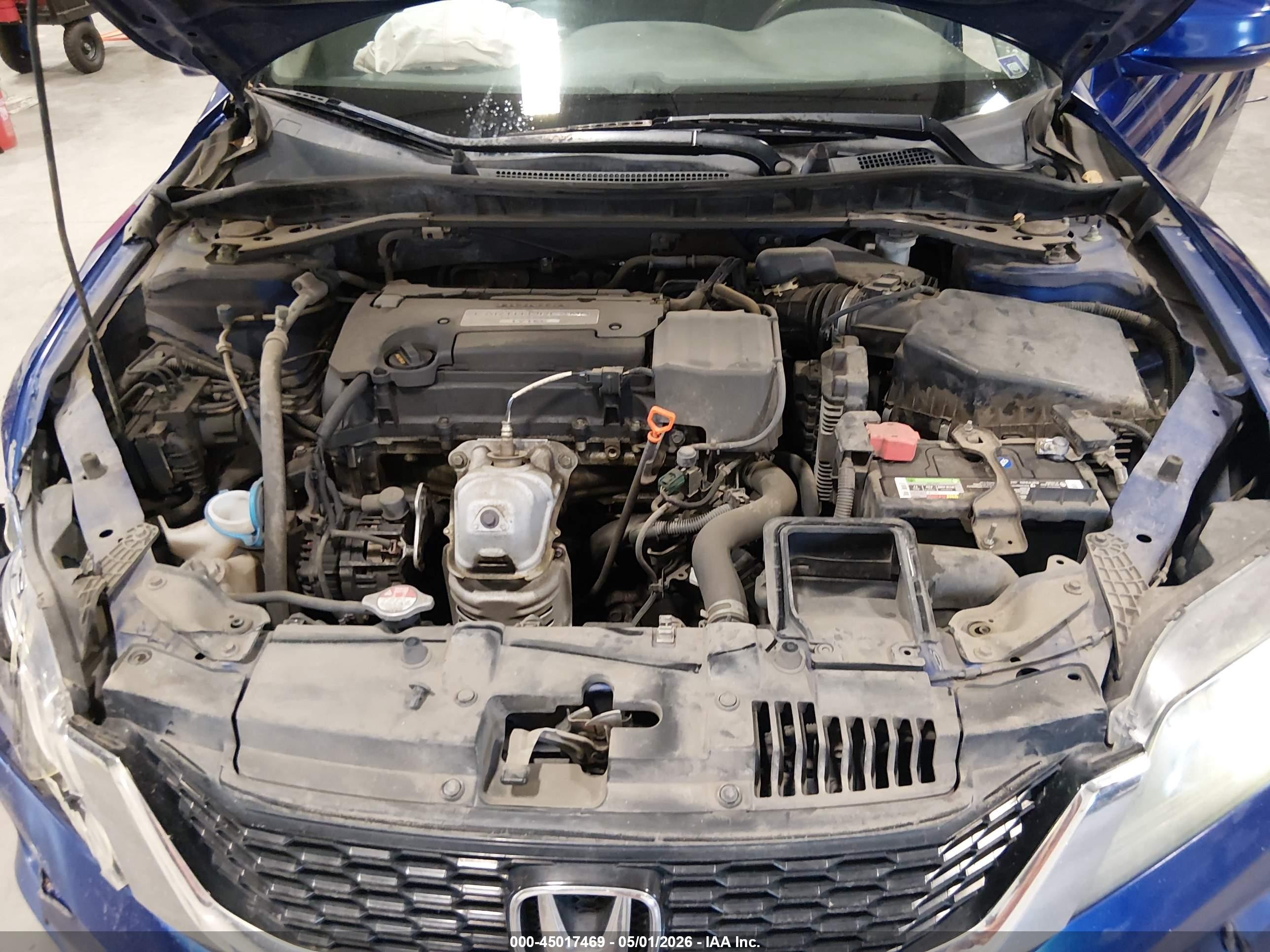 2015 Honda Accord Ex Blue vin: 1HGCT1B71FA006804