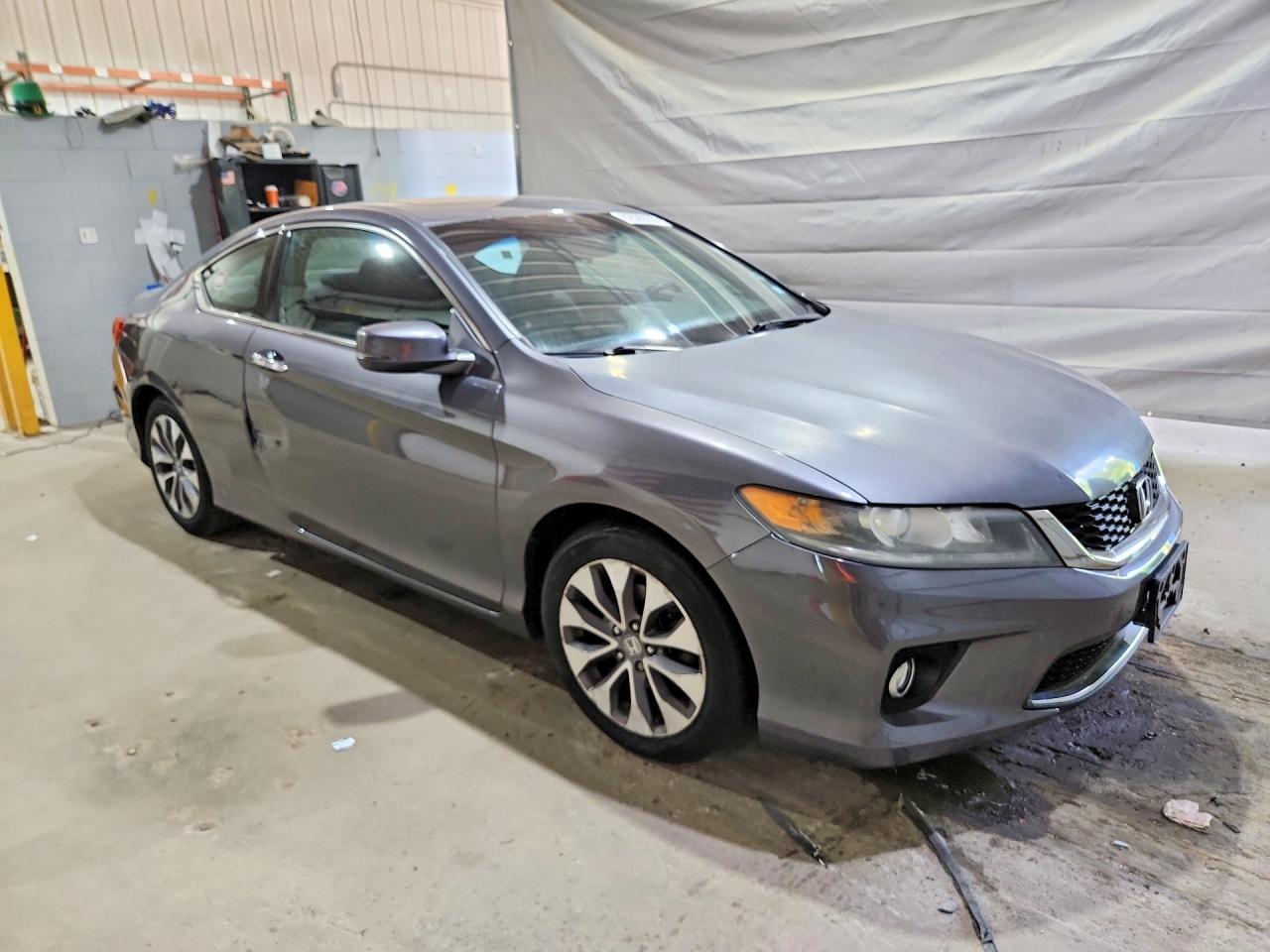 2013 Honda Accord Ex Gray vin: 1HGCT1B72DA002886