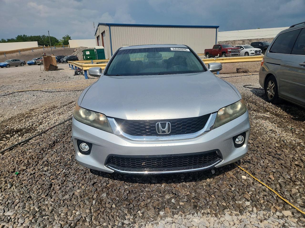 2013 Honda Accord Ex Silver vin: 1HGCT1B72DA006596