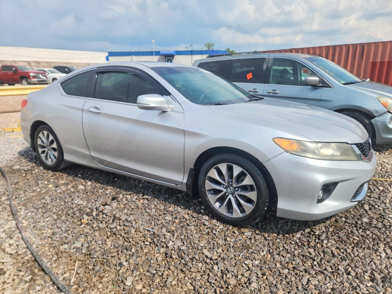 2013 Honda Accord Ex Silver vin: 1HGCT1B72DA006596