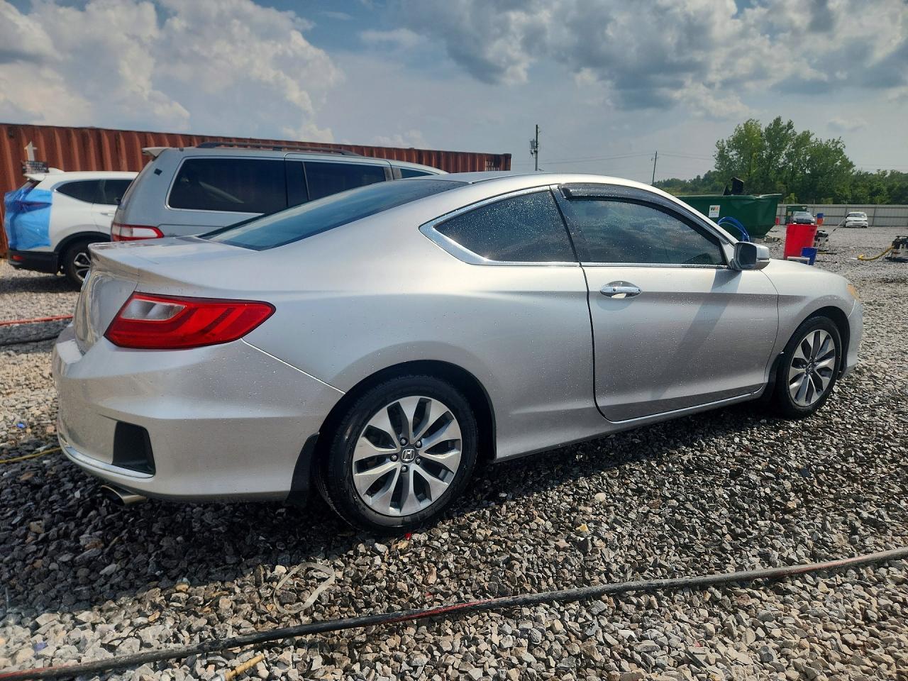 2013 Honda Accord Ex Silver vin: 1HGCT1B72DA006596