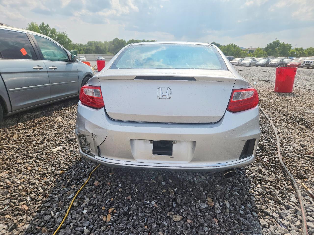 2013 Honda Accord Ex Silver vin: 1HGCT1B72DA006596
