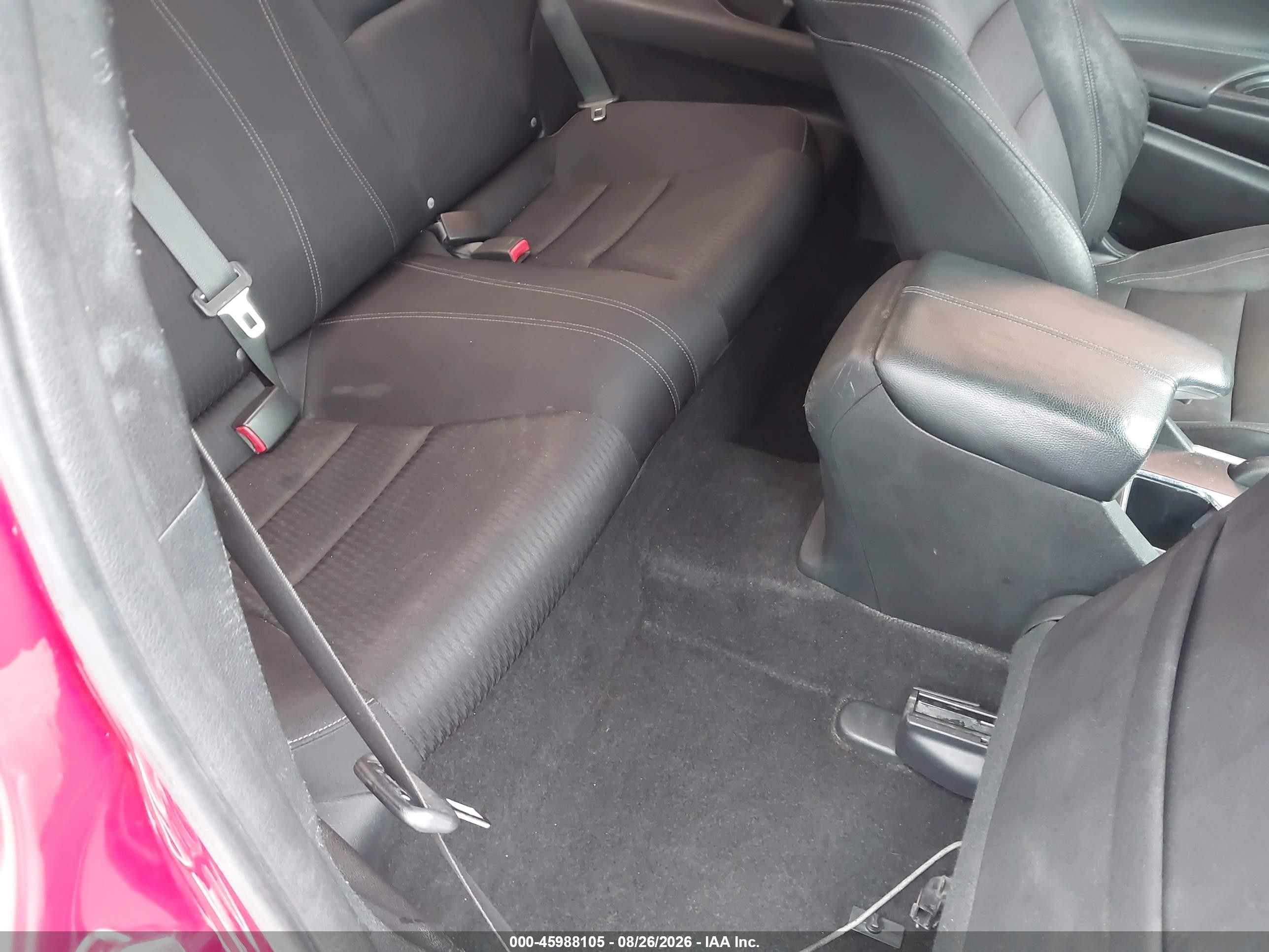 2014 Honda Accord Ex Red vin: 1HGCT1B72EA008074