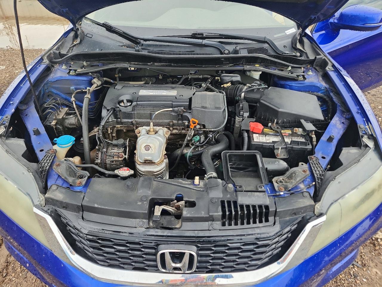 2014 Honda Accord Ex Blue vin: 1HGCT1B72EA016076