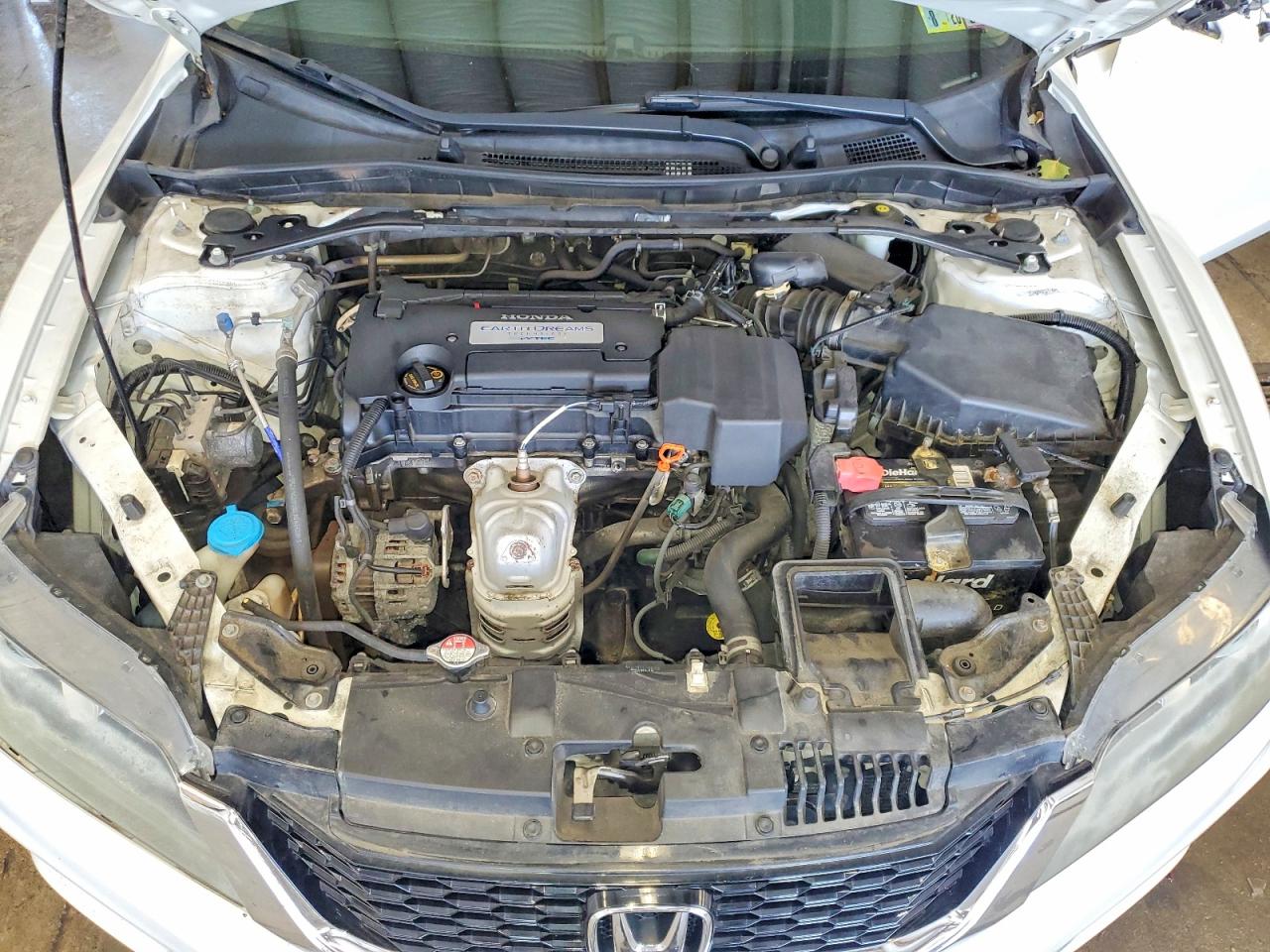 2013 Honda Accord Ex White vin: 1HGCT1B73DA017459