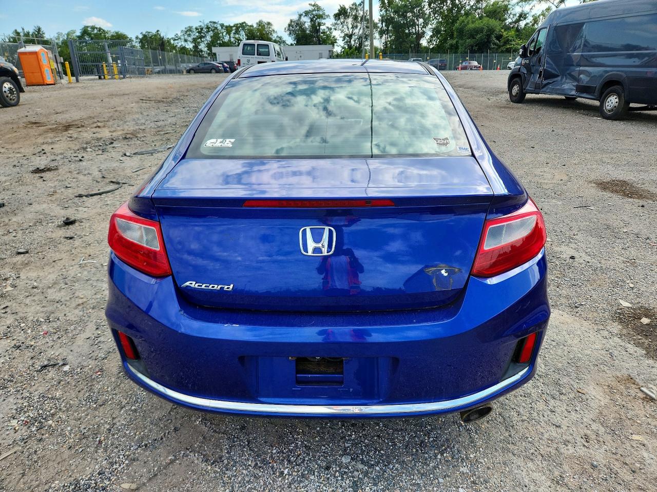 2014 Honda Accord Ex Blue vin: 1HGCT1B73EA004373
