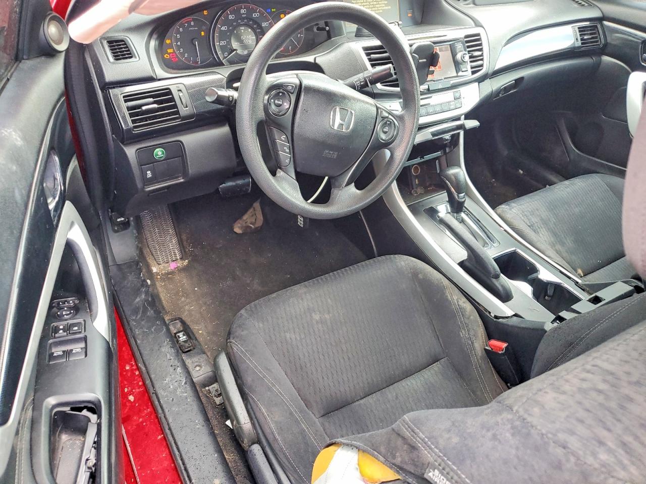 2014 Honda Accord Ex Красный vin: 1HGCT1B73EA004874