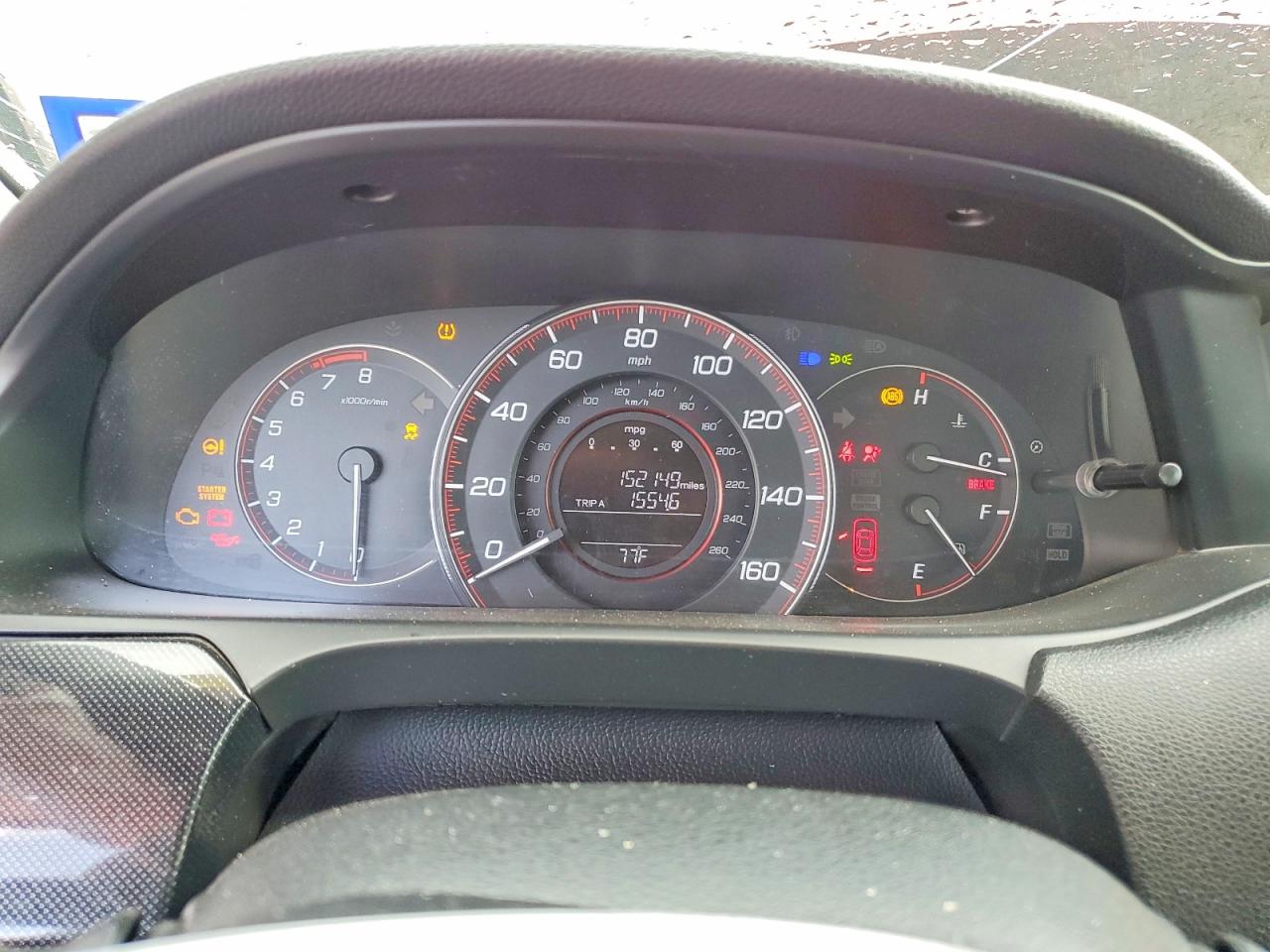 2014 Honda Accord Ex Красный vin: 1HGCT1B73EA004874