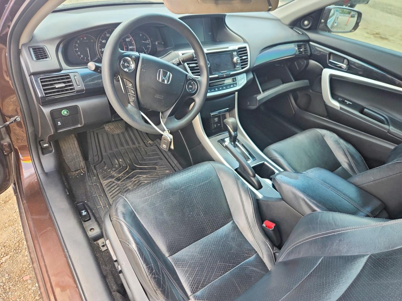 2014 Honda Accord Ex Brown vin: 1HGCT1B73EA007046