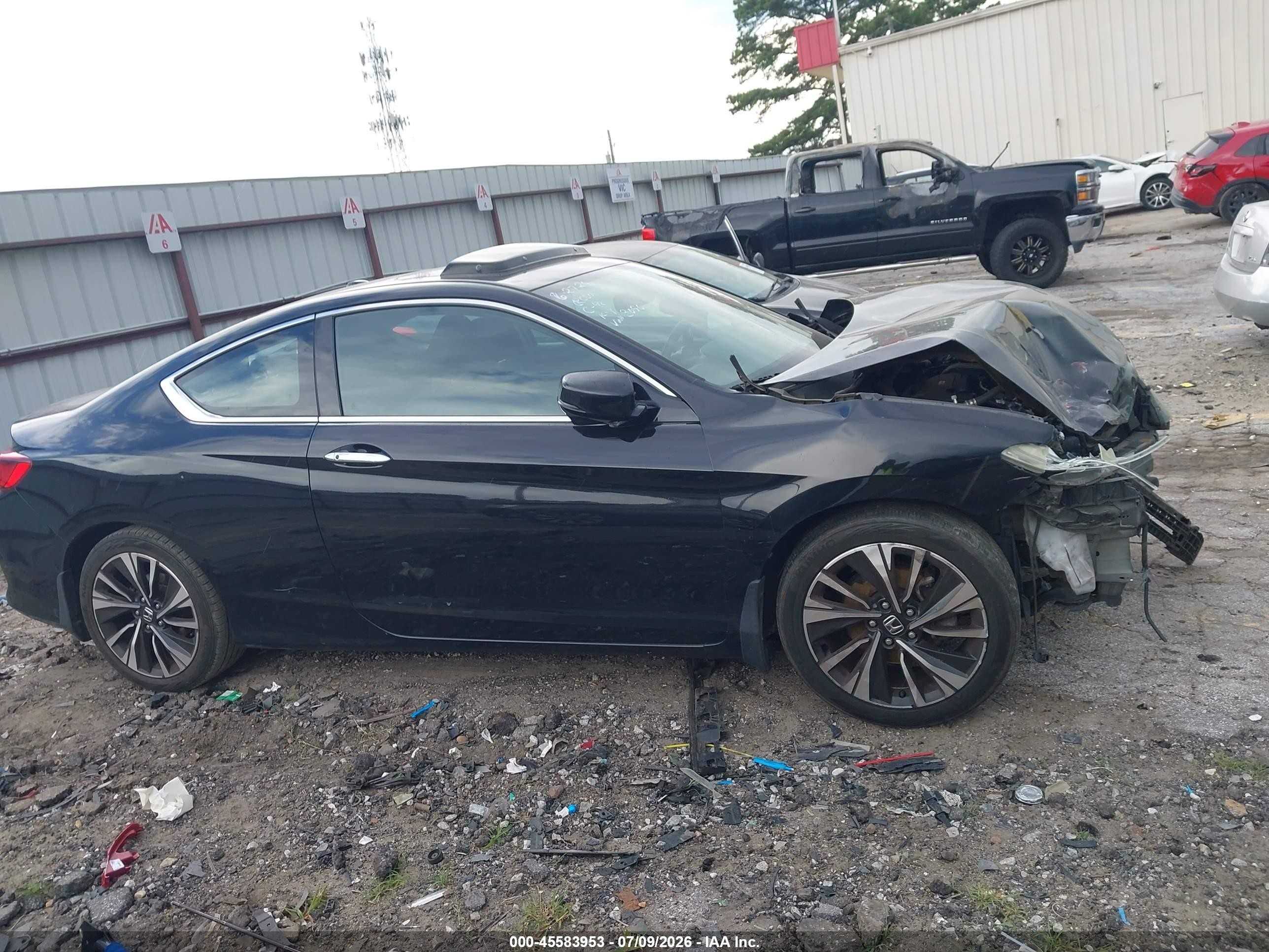 2017 Honda Accord Ex Black vin: 1HGCT1B73HA003096