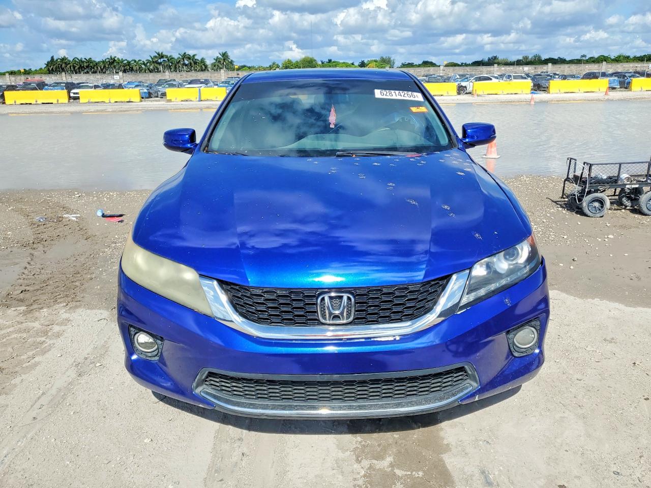 2013 Honda Accord Ex Blue vin: 1HGCT1B74DA019933