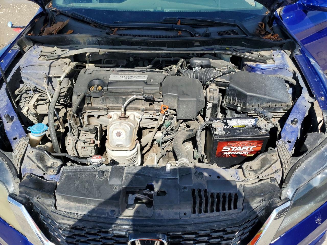 2013 Honda Accord Ex Blue vin: 1HGCT1B74DA019933