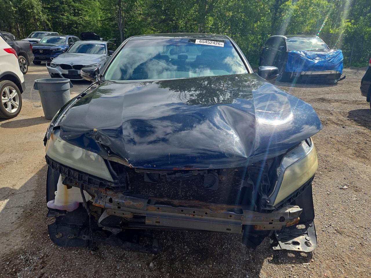 2013 Honda Accord Ex Black vin: 1HGCT1B74DA800032