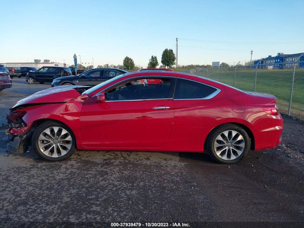 2014 Honda Accord Ex Red vin: 1HGCT1B74EA003376