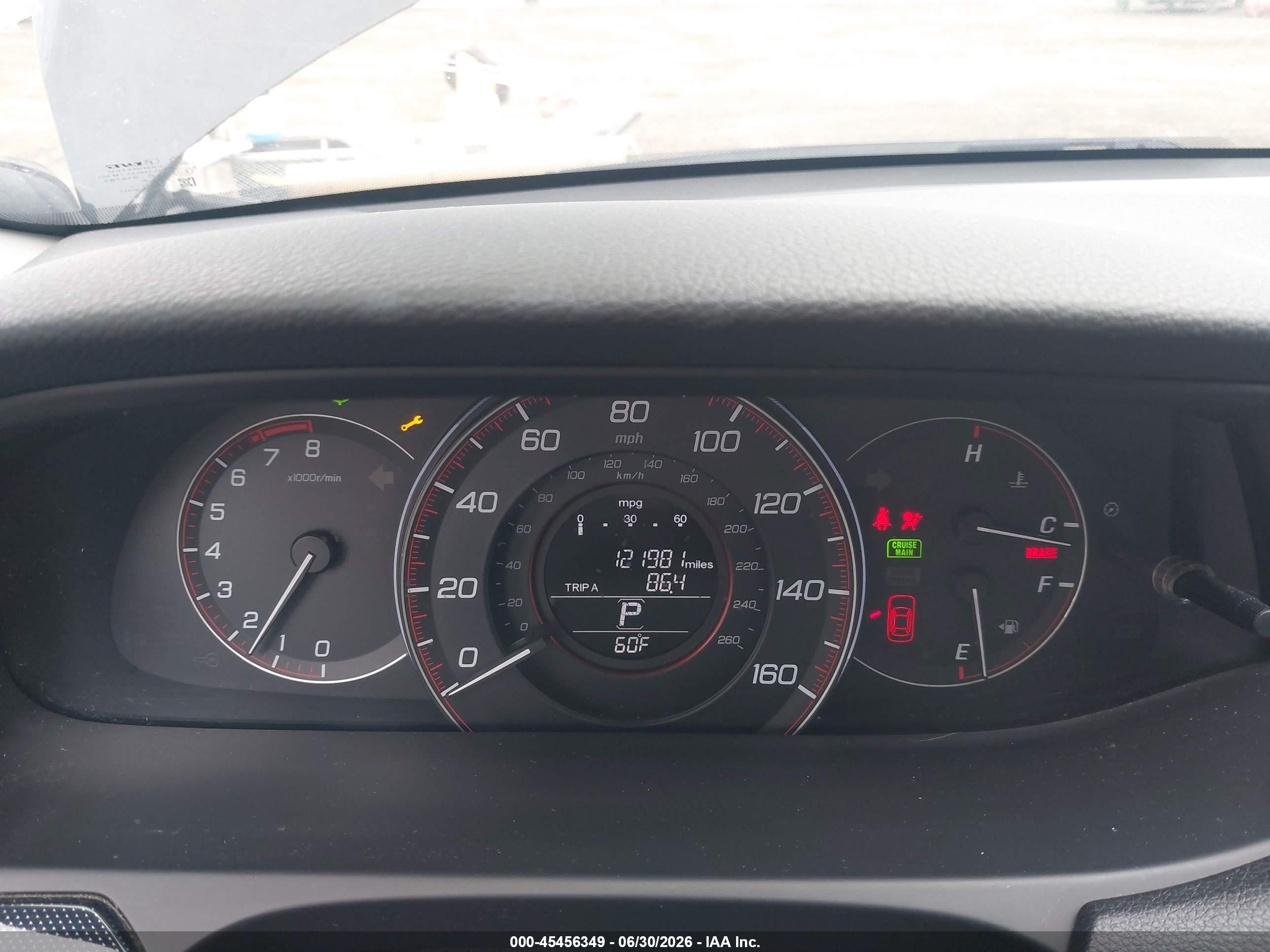2014 Honda Accord Ex Черный vin: 1HGCT1B74EA008156