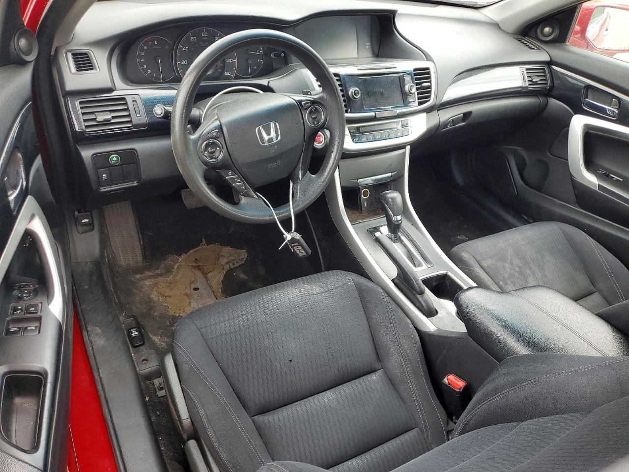 2015 Honda Accord Ex Красный vin: 1HGCT1B74FA004450