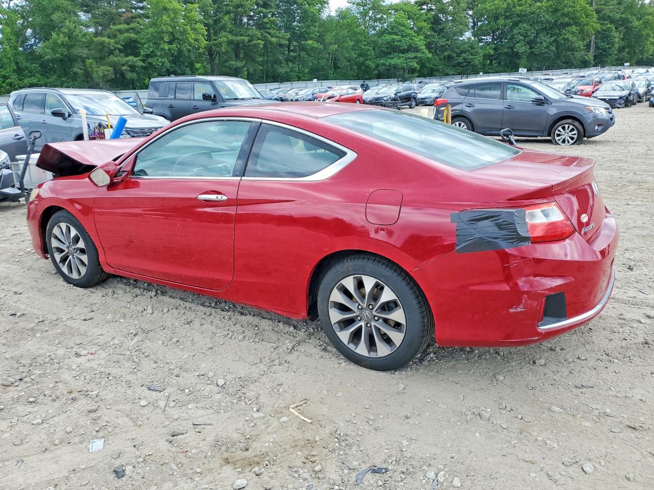 2015 Honda Accord Ex Красный vin: 1HGCT1B74FA004450