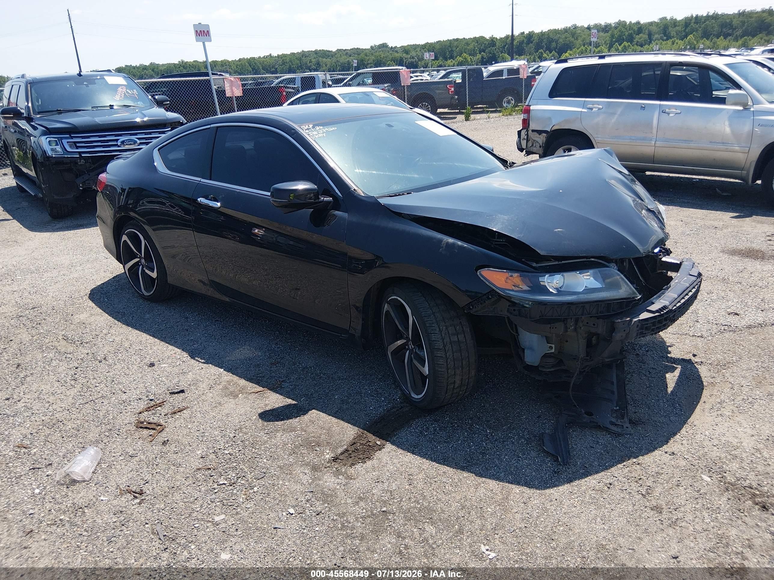 2015 Honda Accord Ex Black vin: 1HGCT1B74FA009776
