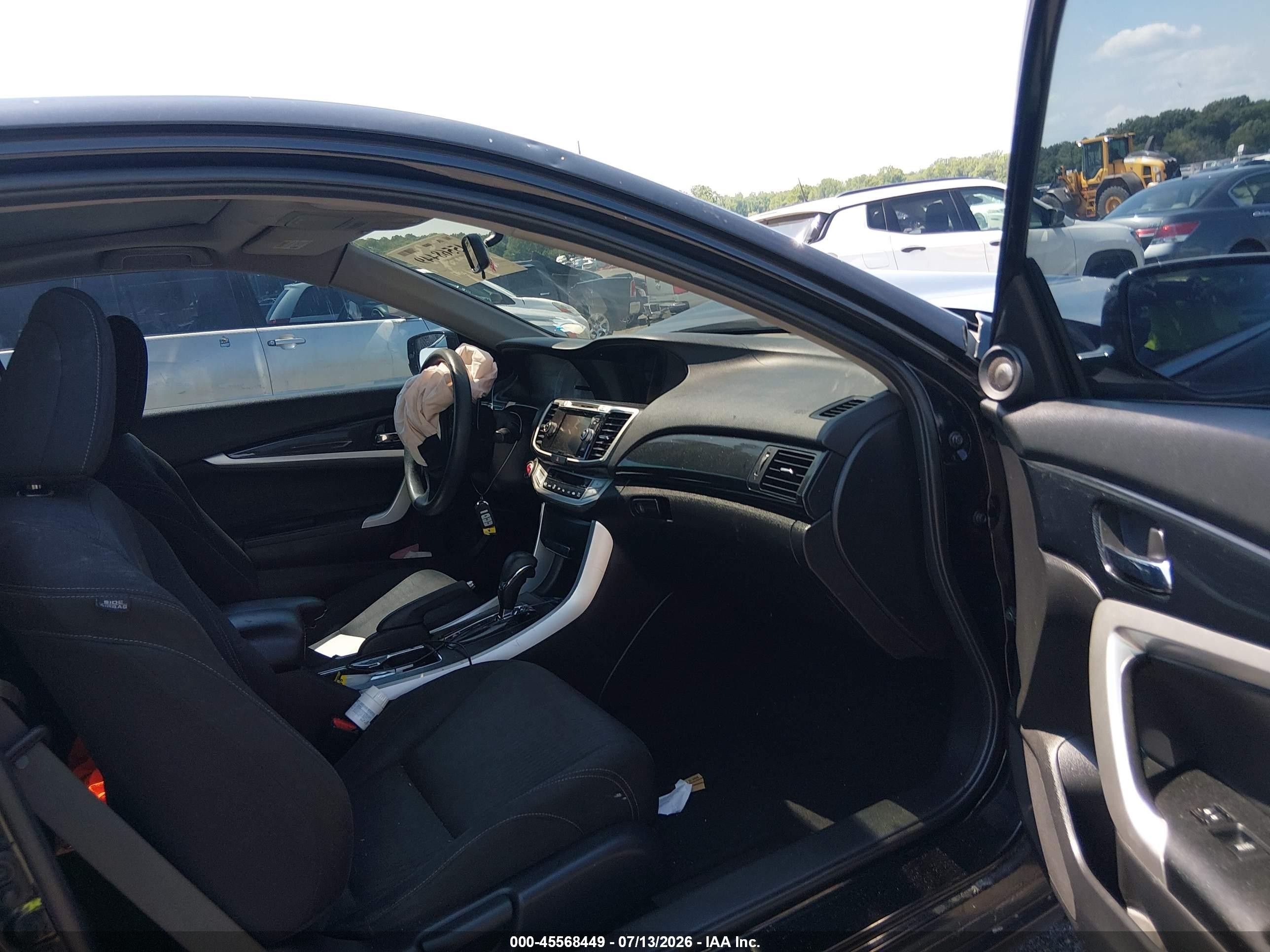 2015 Honda Accord Ex Black vin: 1HGCT1B74FA009776