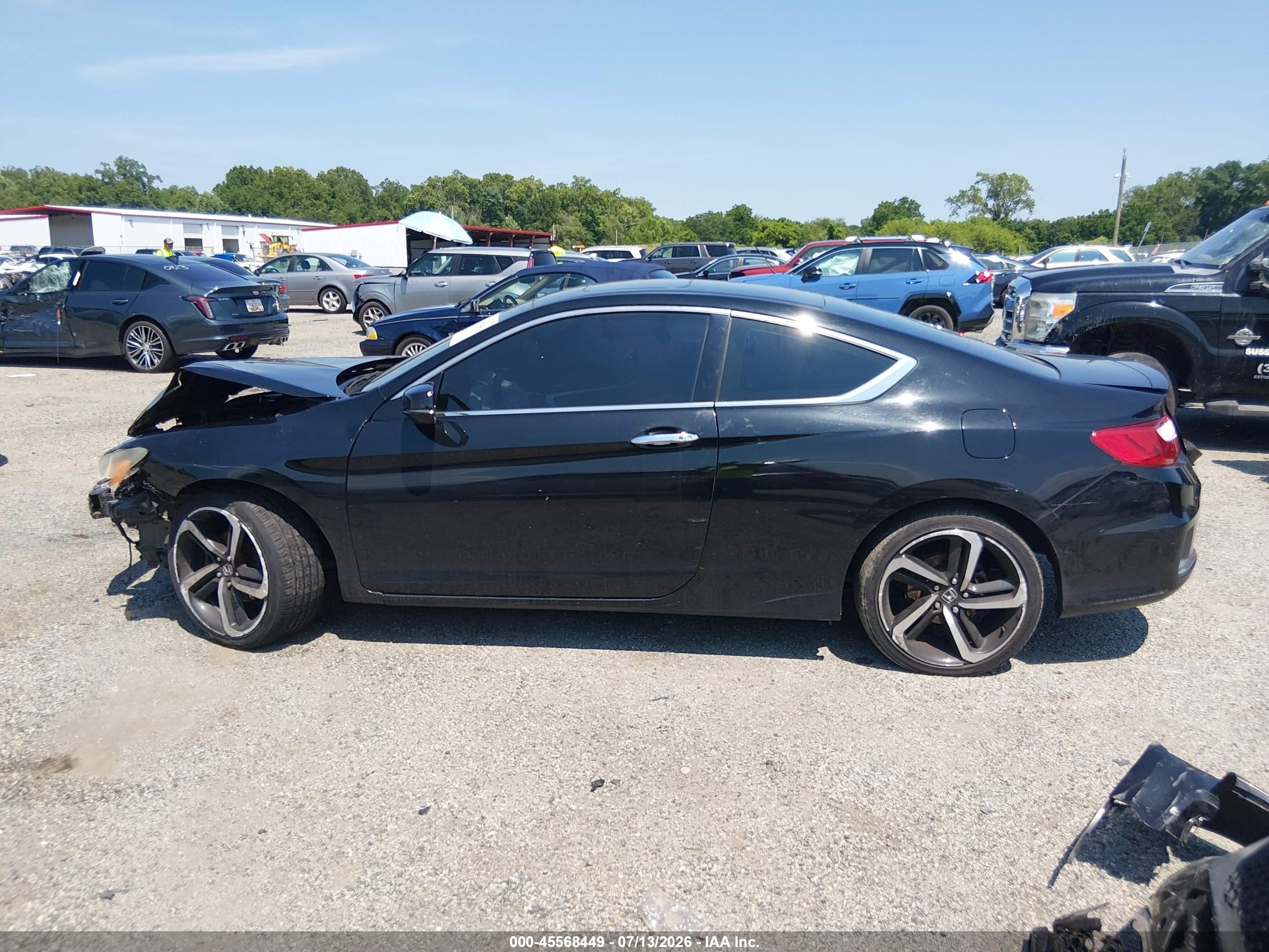 2015 Honda Accord Ex Black vin: 1HGCT1B74FA009776