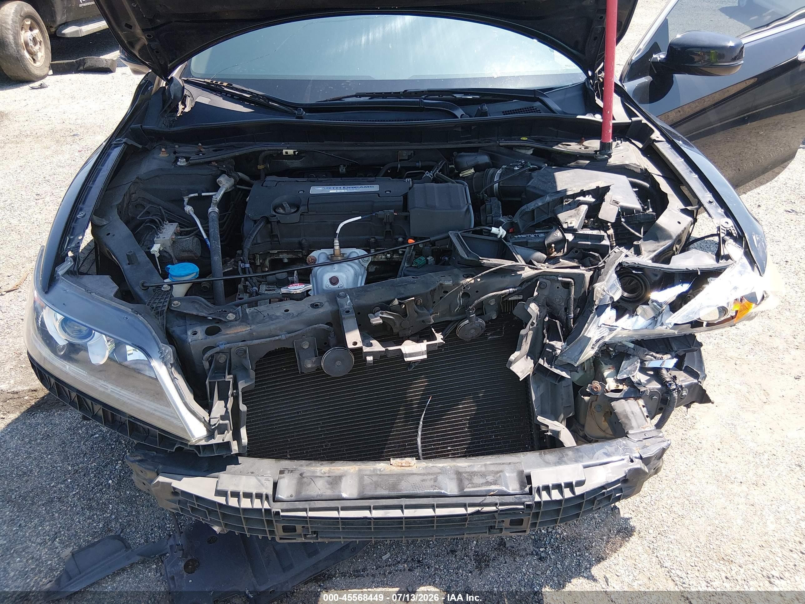 2015 Honda Accord Ex Black vin: 1HGCT1B74FA009776
