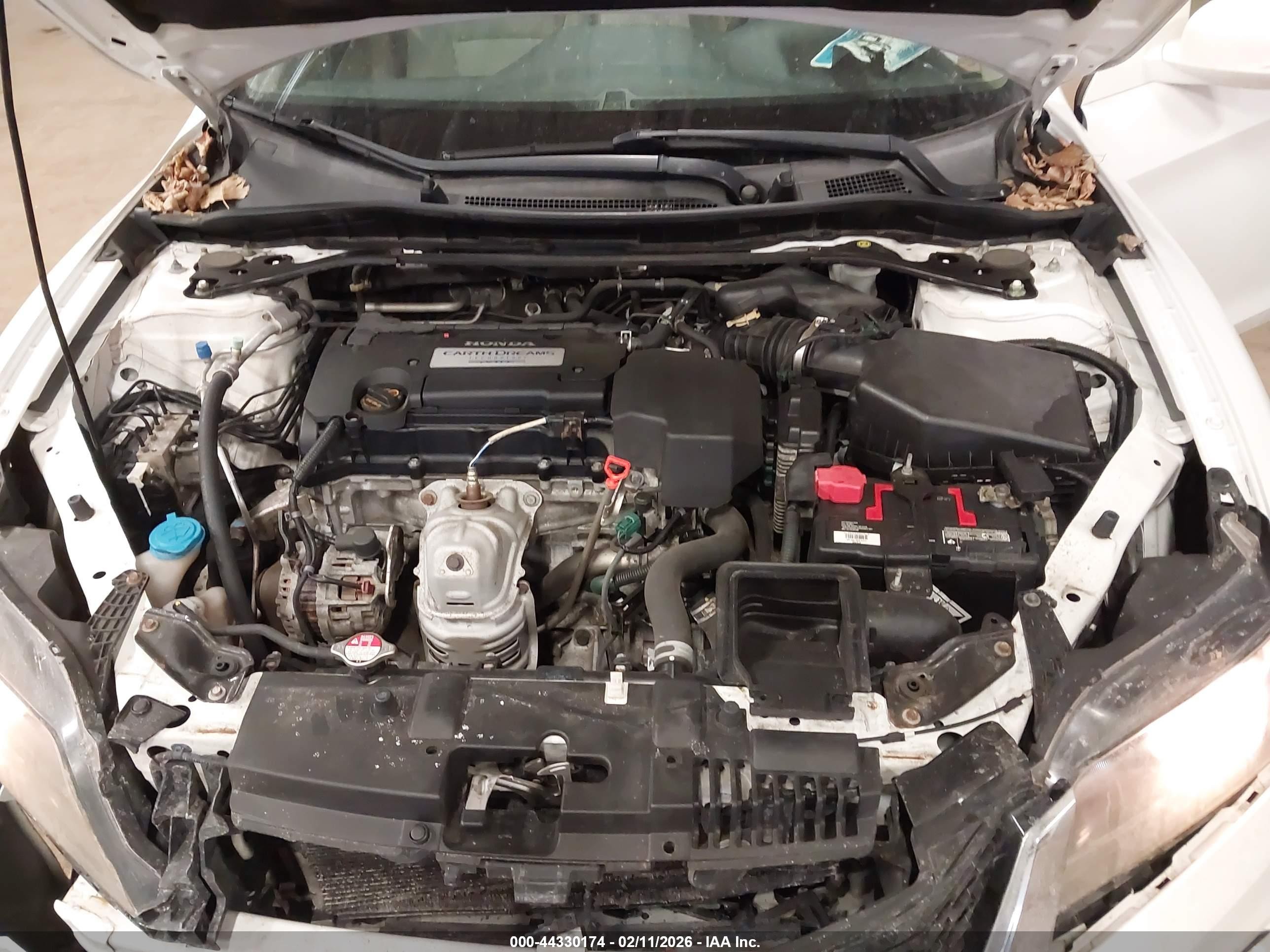 2013 Honda Accord Ex White vin: 1HGCT1B75DA020119
