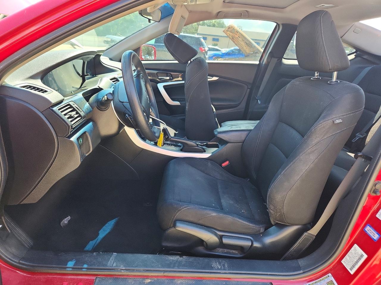 2013 Honda Accord Ex Red vin: 1HGCT1B76DA023109