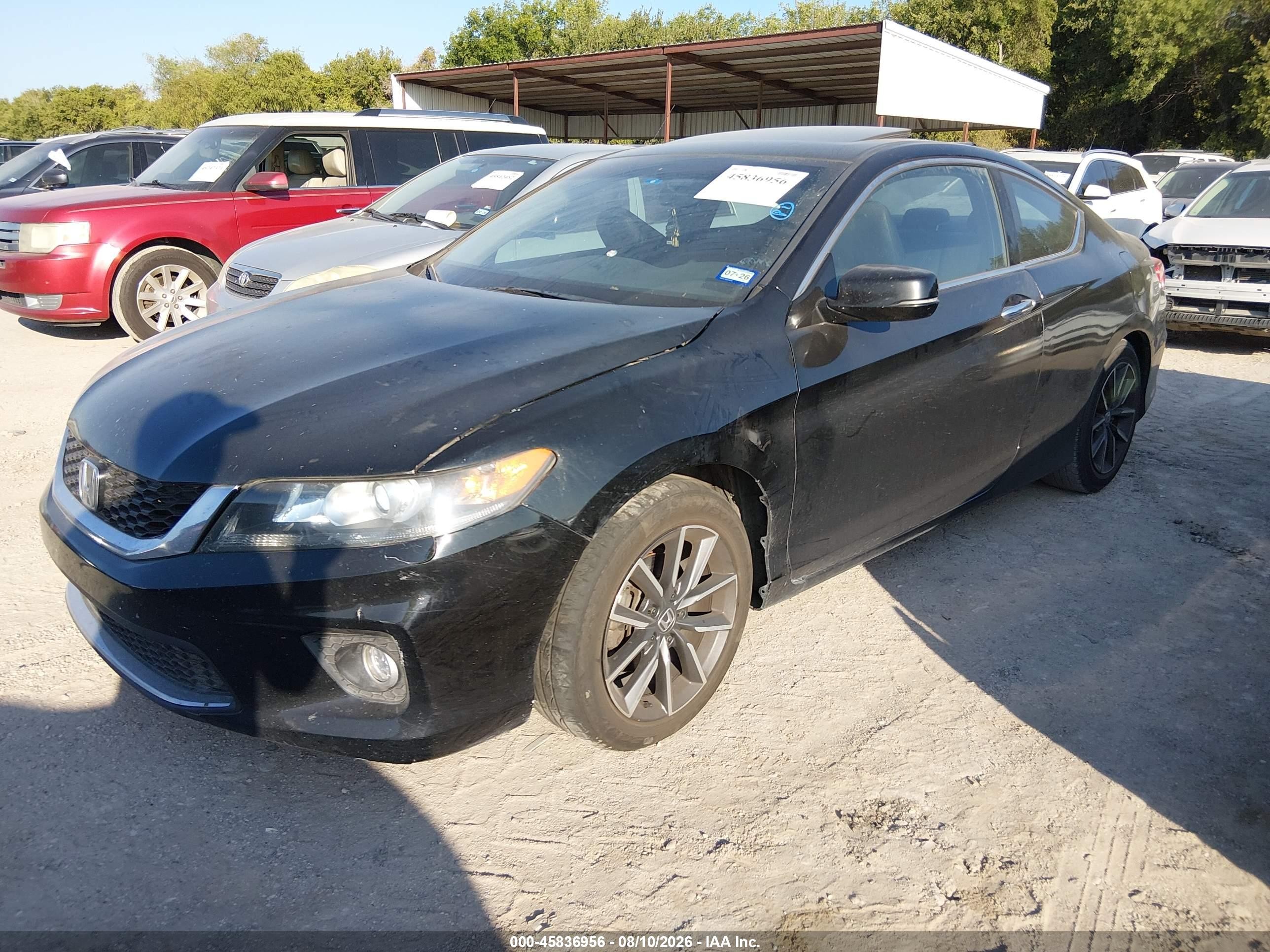 2014 Honda Accord Ex Black vin: 1HGCT1B76EA013133