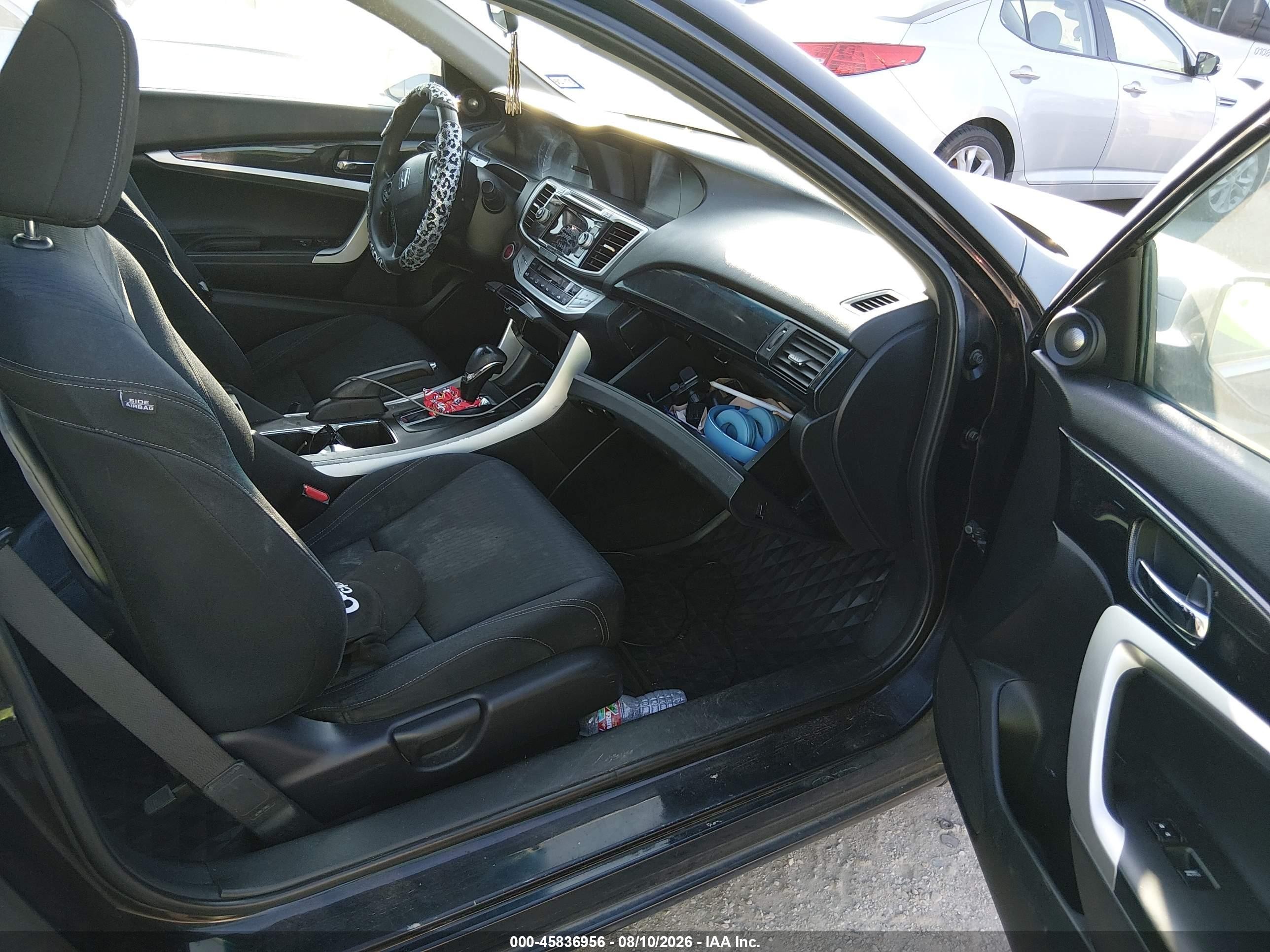 2014 Honda Accord Ex Black vin: 1HGCT1B76EA013133