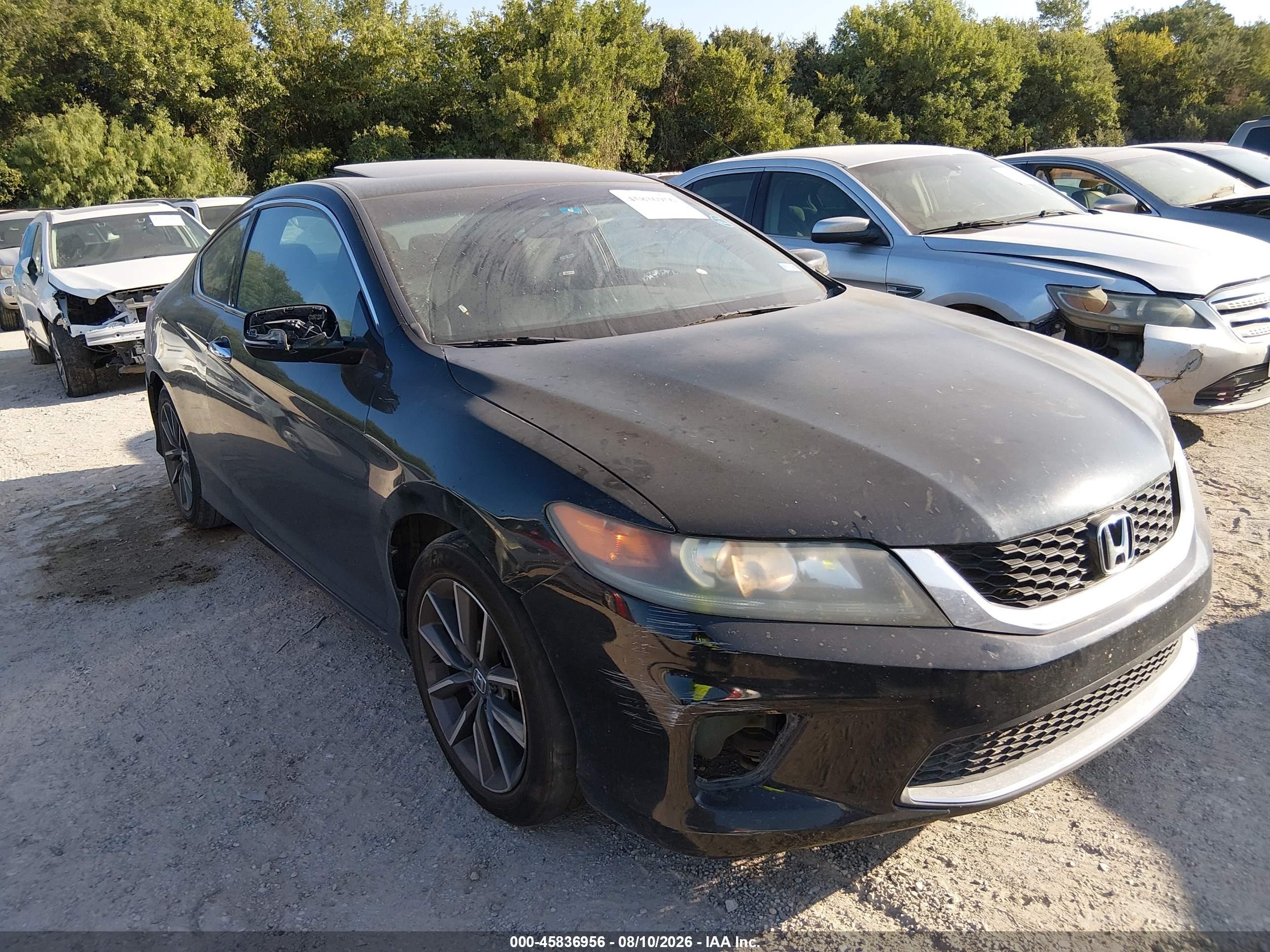 2014 Honda Accord Ex Black vin: 1HGCT1B76EA013133