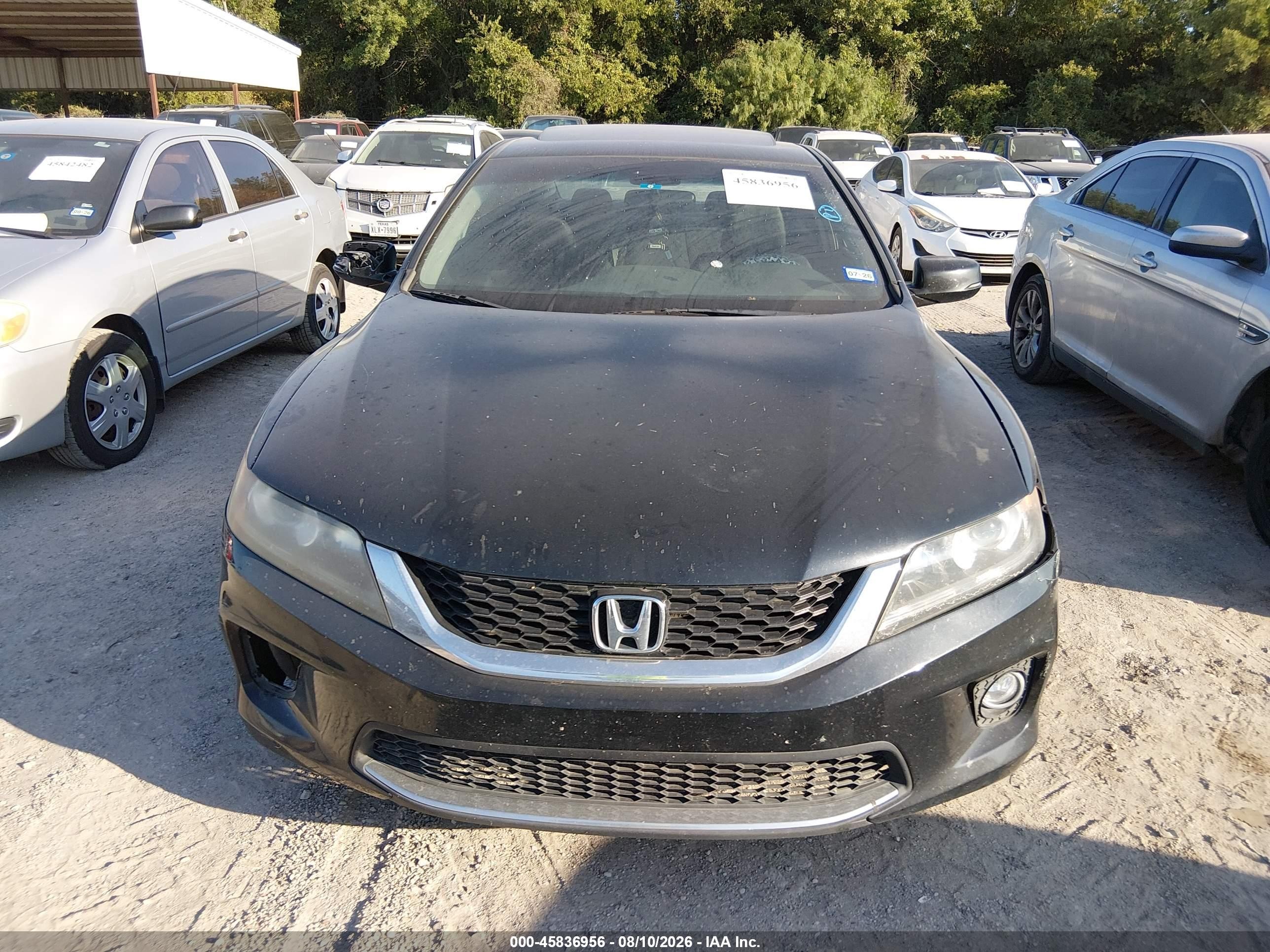 2014 Honda Accord Ex Black vin: 1HGCT1B76EA013133