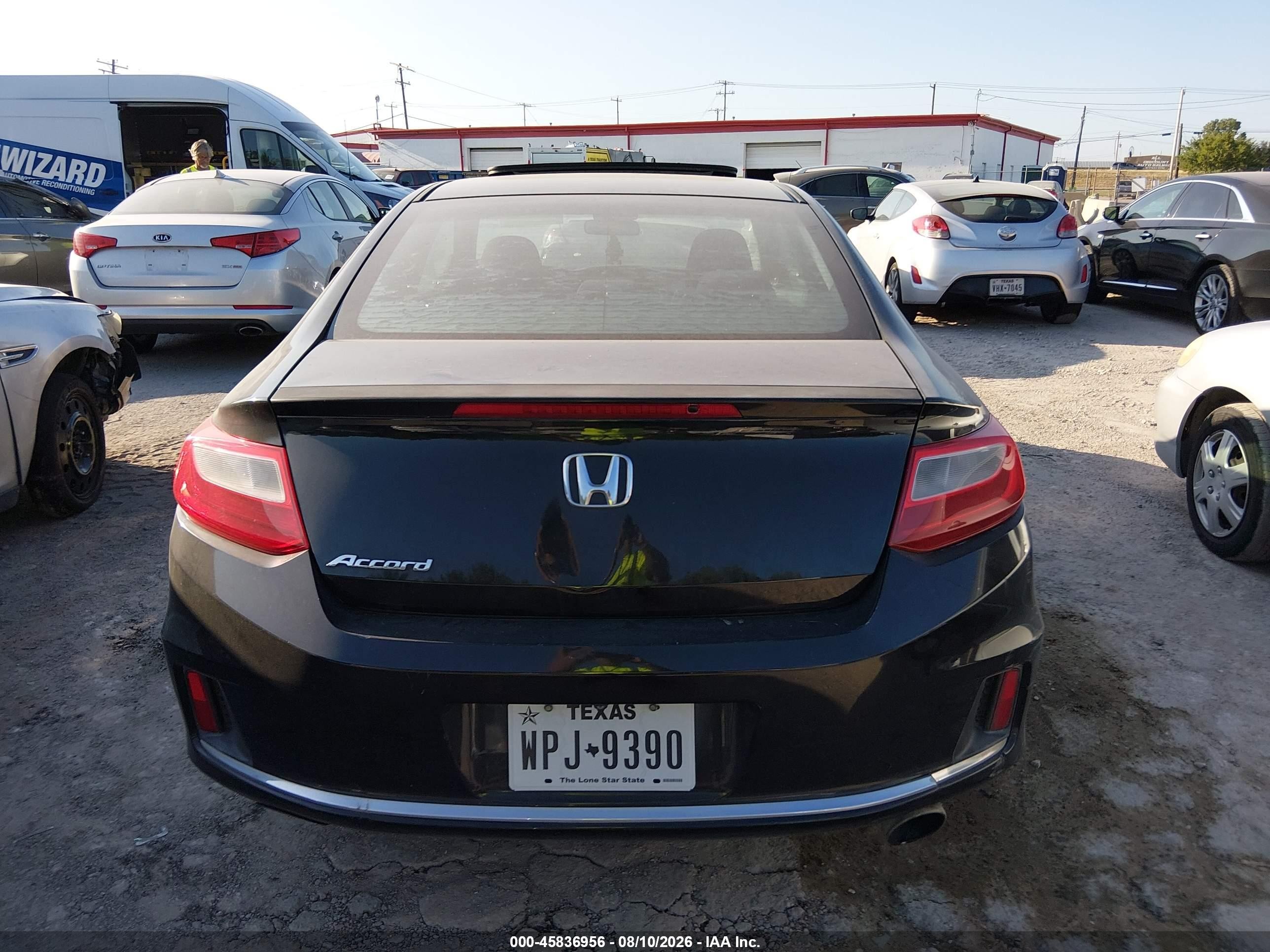 2014 Honda Accord Ex Black vin: 1HGCT1B76EA013133