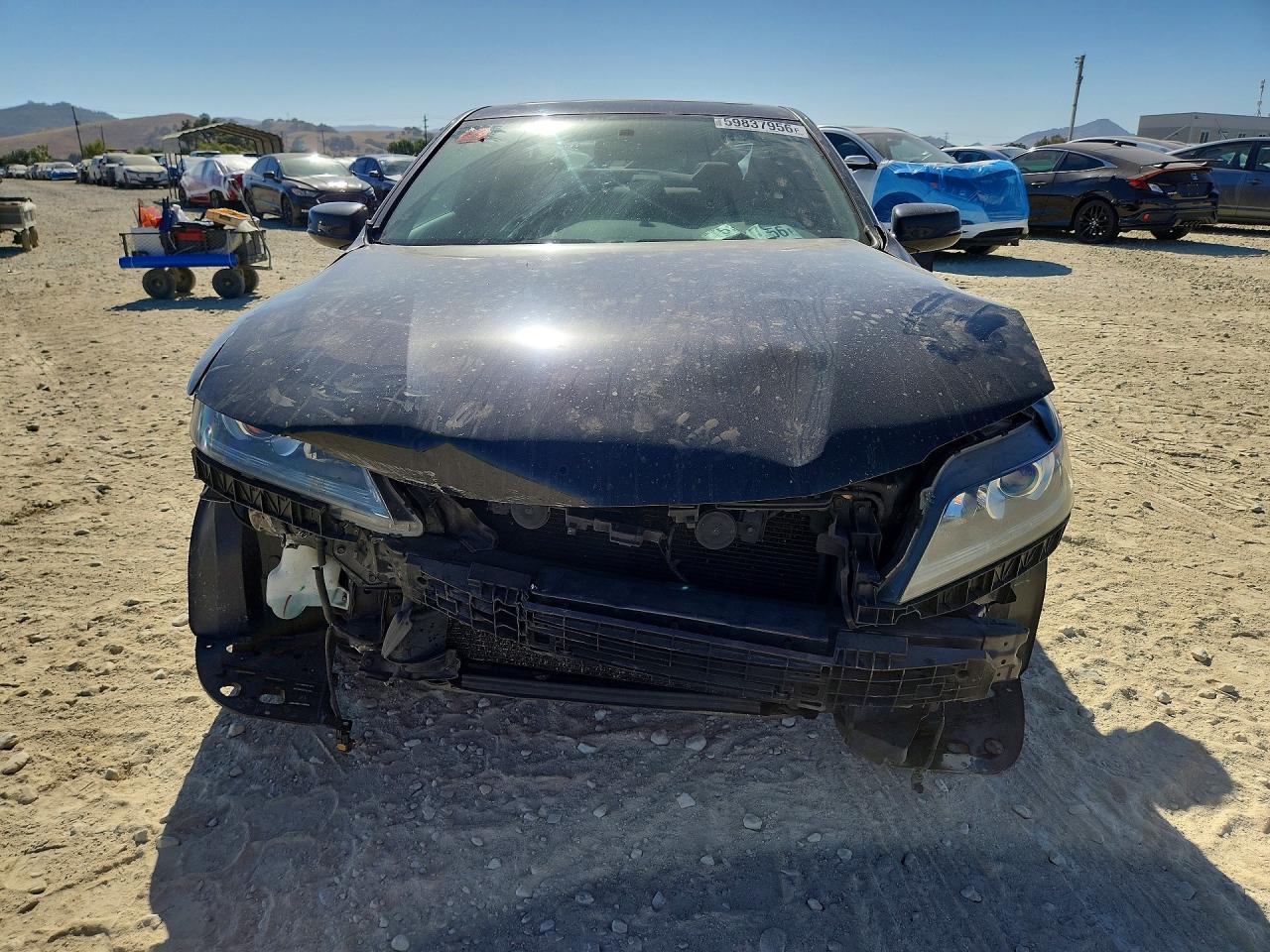 2014 Honda Accord Ex Black vin: 1HGCT1B76EA015710