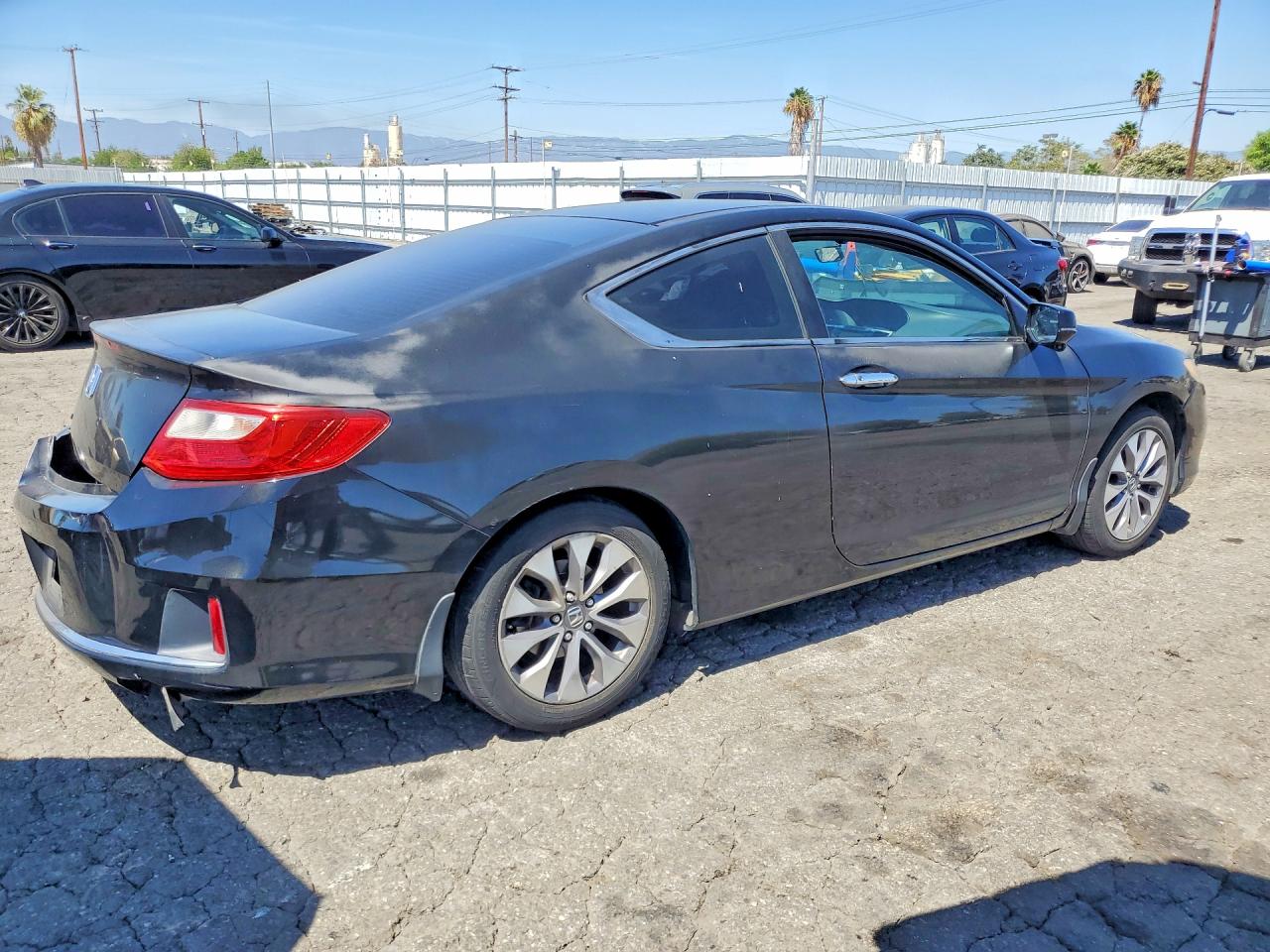 2015 Honda Accord Ex Black vin: 1HGCT1B76FA007057