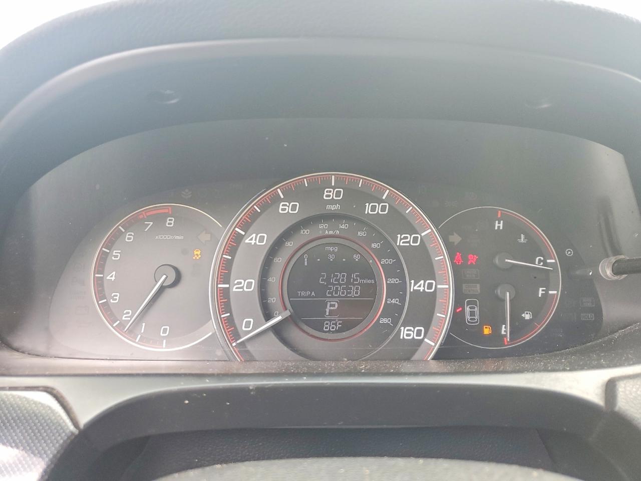 2013 Honda Accord Ex Brown vin: 1HGCT1B77DA000793