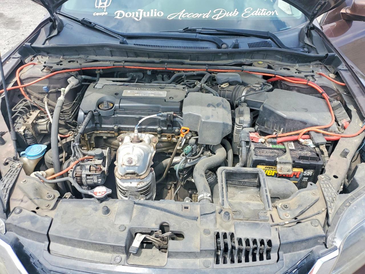 2013 Honda Accord Ex Brown vin: 1HGCT1B77DA000793