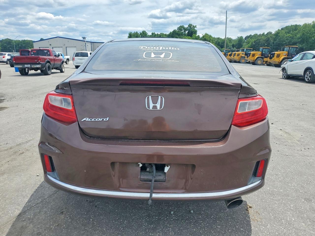 2013 Honda Accord Ex Brown vin: 1HGCT1B77DA000793