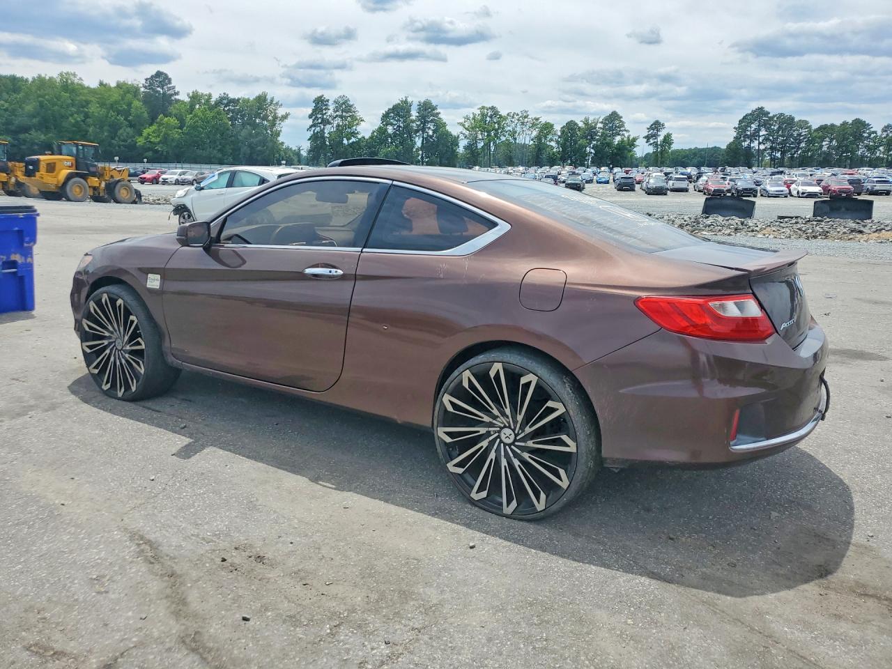 2013 Honda Accord Ex Brown vin: 1HGCT1B77DA000793