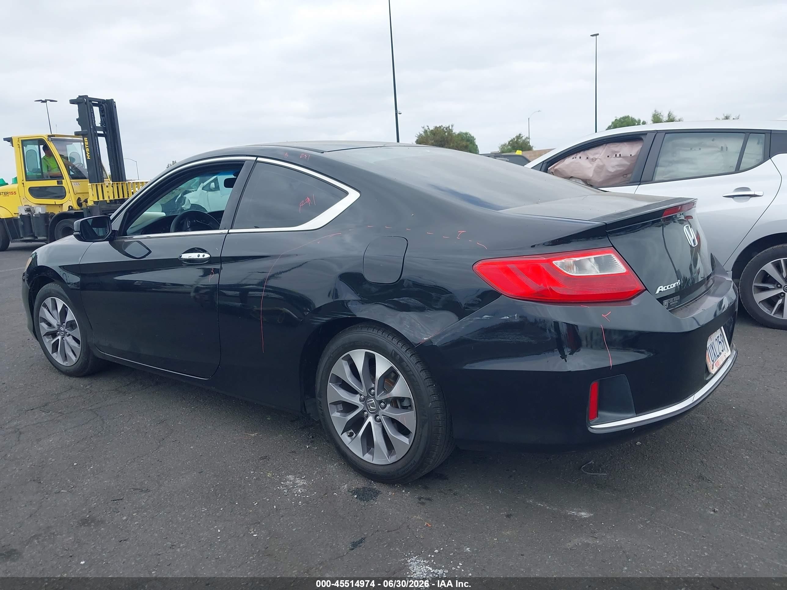 2013 Honda Accord Ex Black vin: 1HGCT1B77DA004892