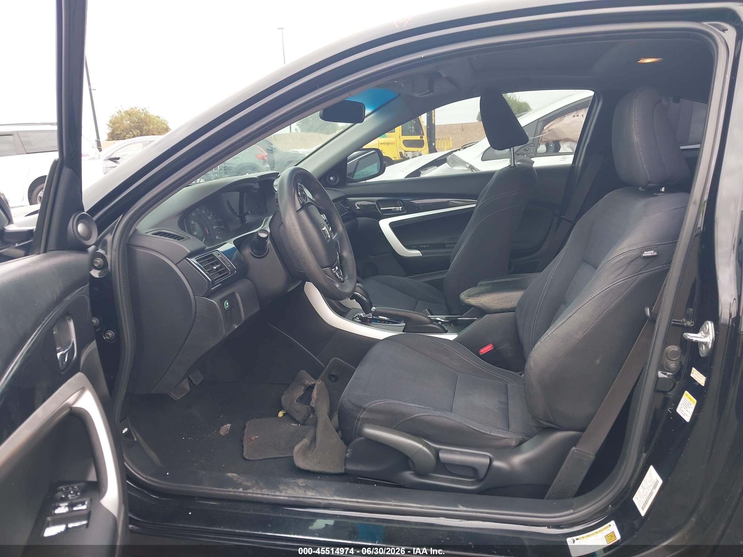 2013 Honda Accord Ex Black vin: 1HGCT1B77DA004892
