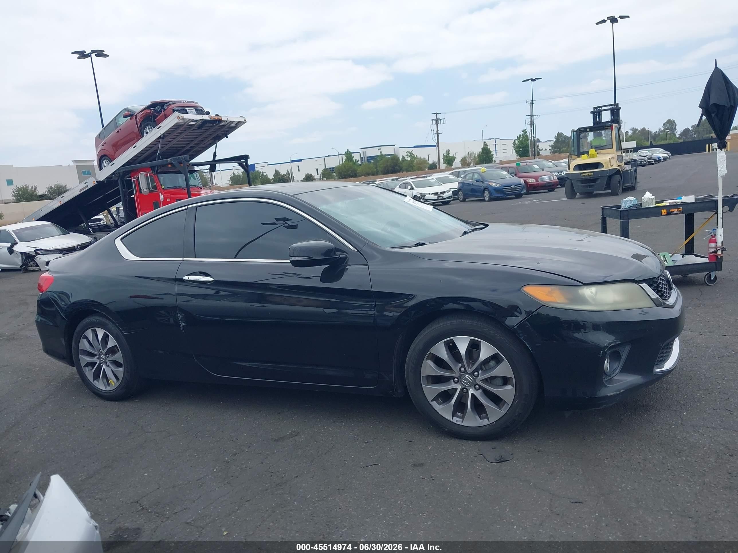 2013 Honda Accord Ex Black vin: 1HGCT1B77DA004892