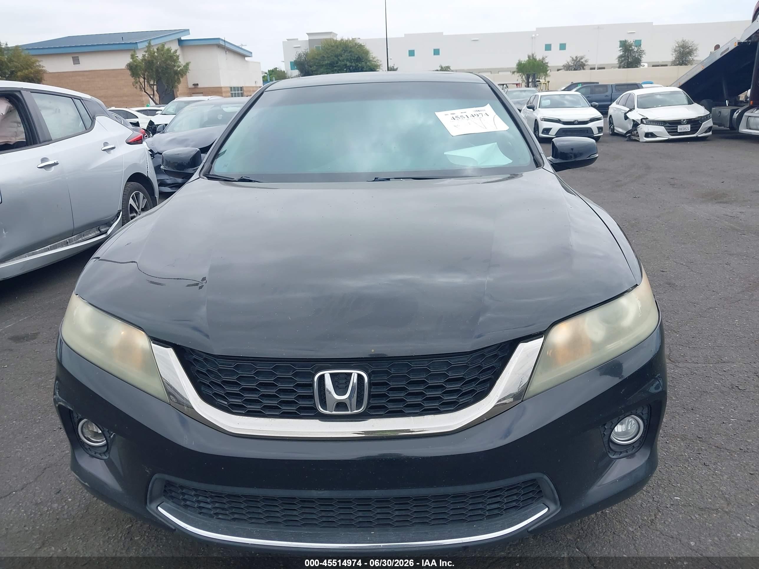 2013 Honda Accord Ex Black vin: 1HGCT1B77DA004892