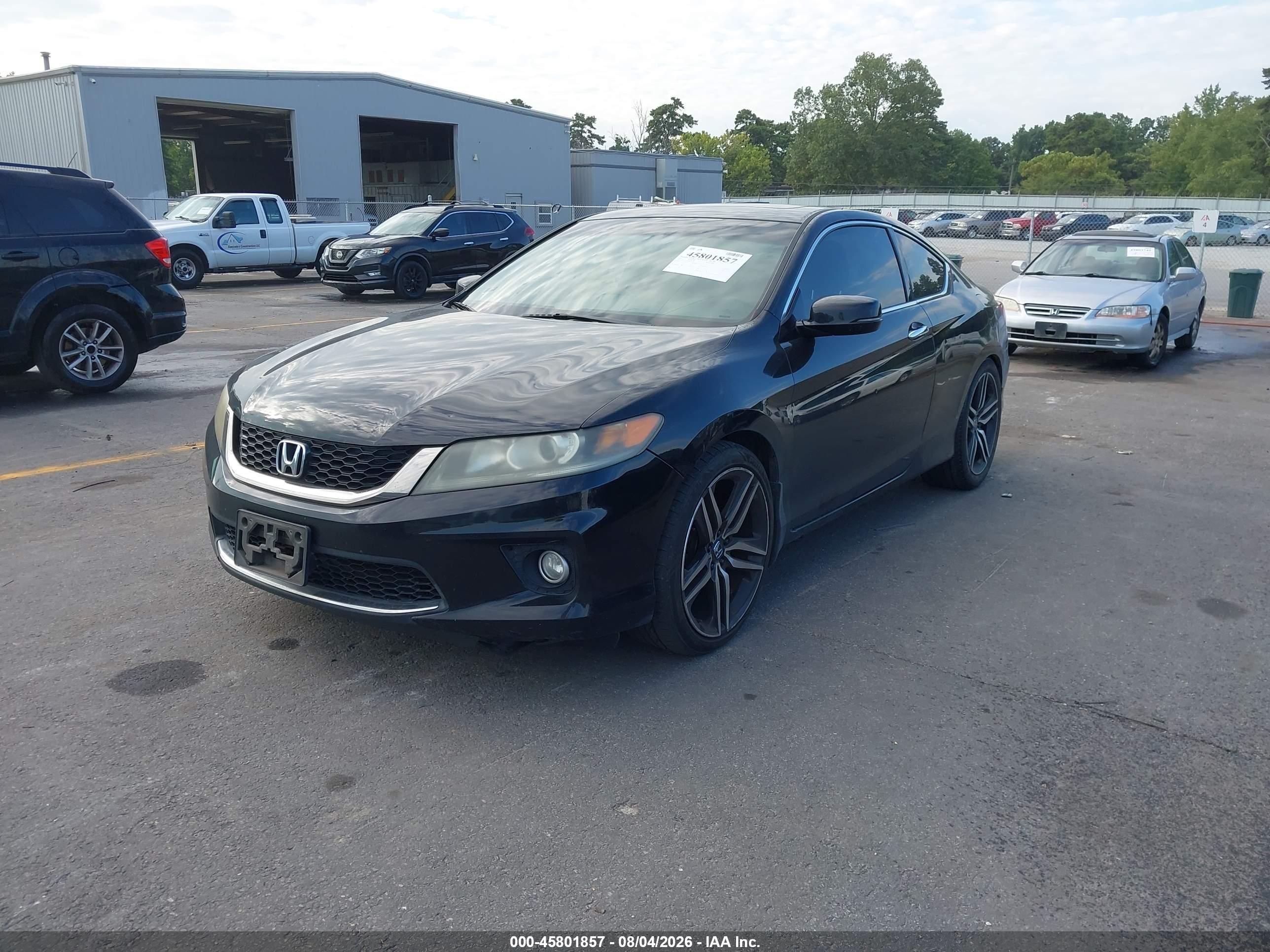 2013 Honda Accord Ex Black vin: 1HGCT1B77DA016170