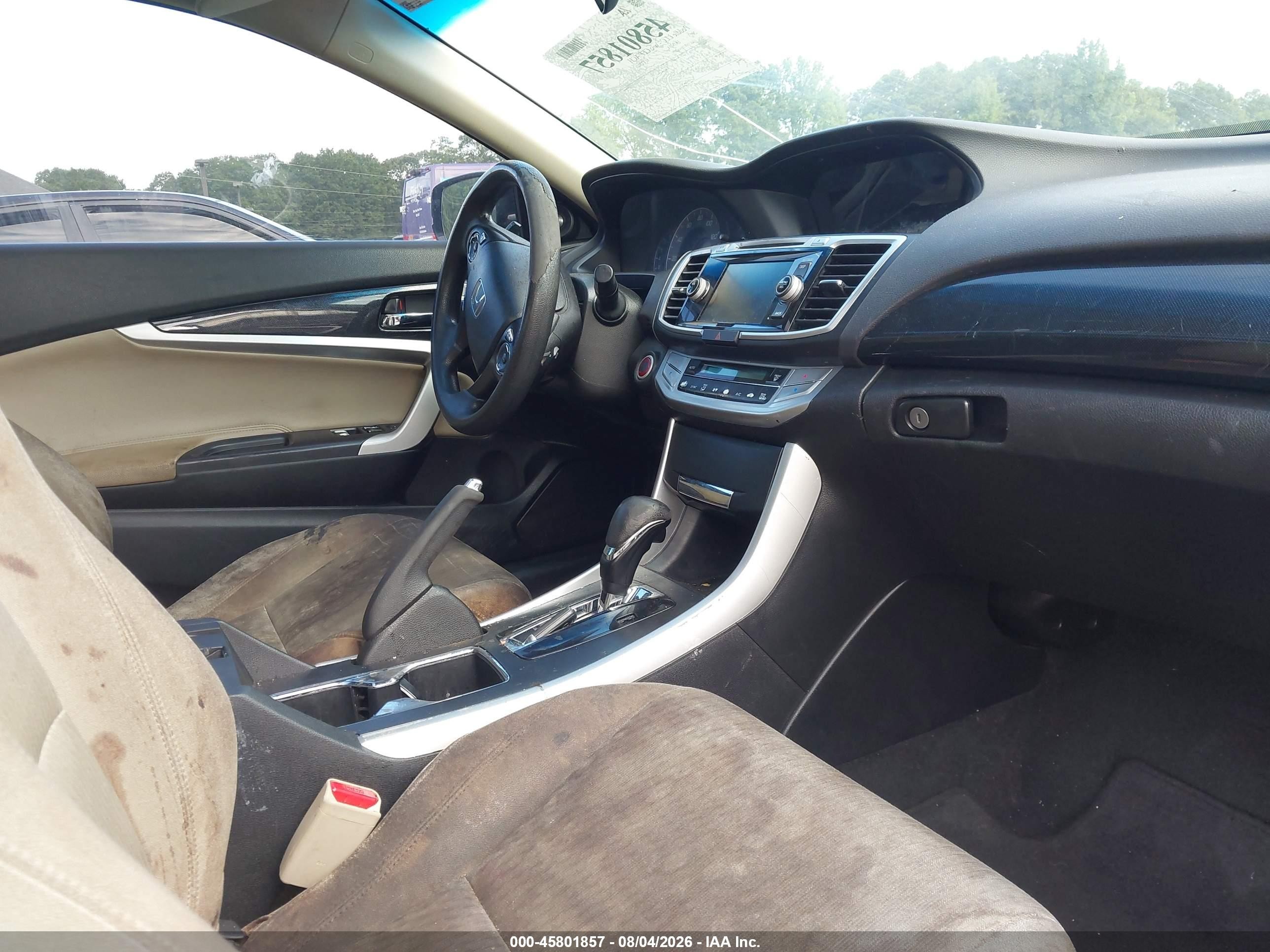 2013 Honda Accord Ex Black vin: 1HGCT1B77DA016170