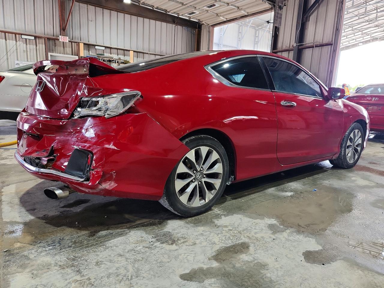 2014 Honda Accord Ex Красный vin: 1HGCT1B77EA003372