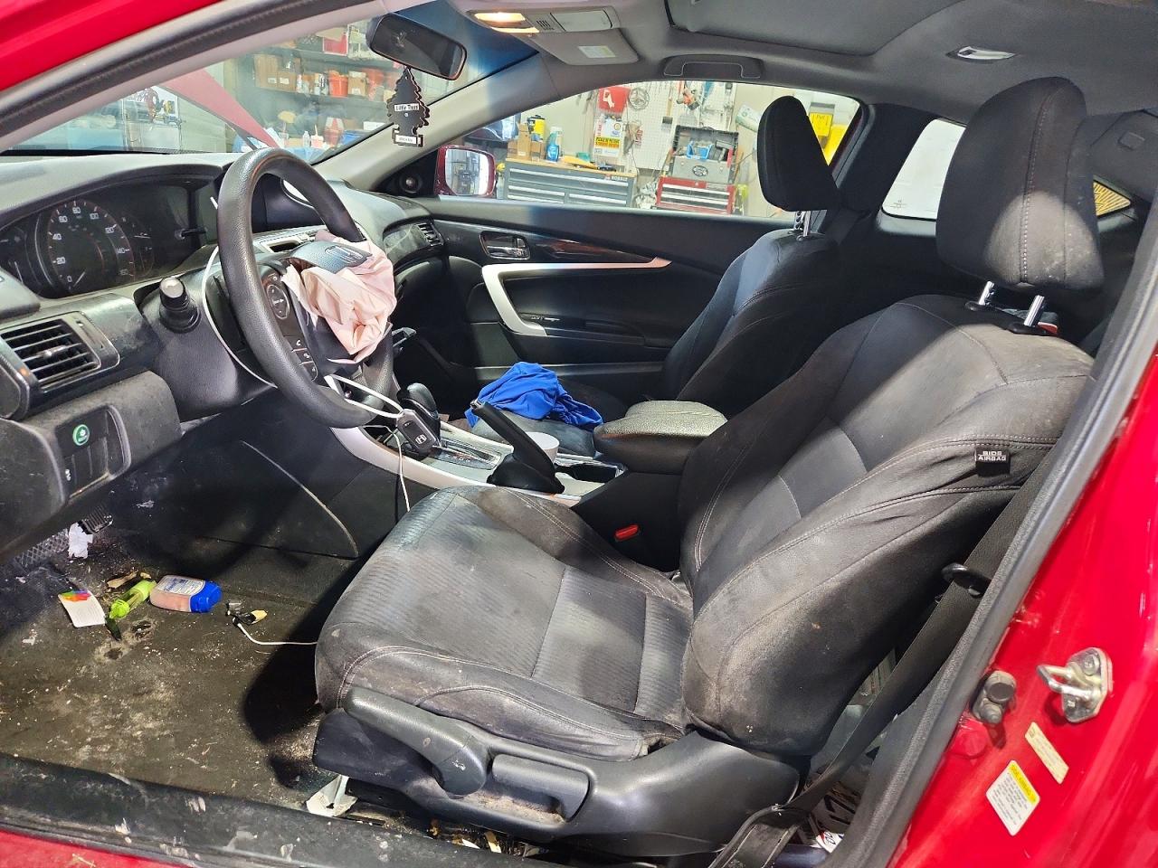 2014 Honda Accord Ex Красный vin: 1HGCT1B77EA003372