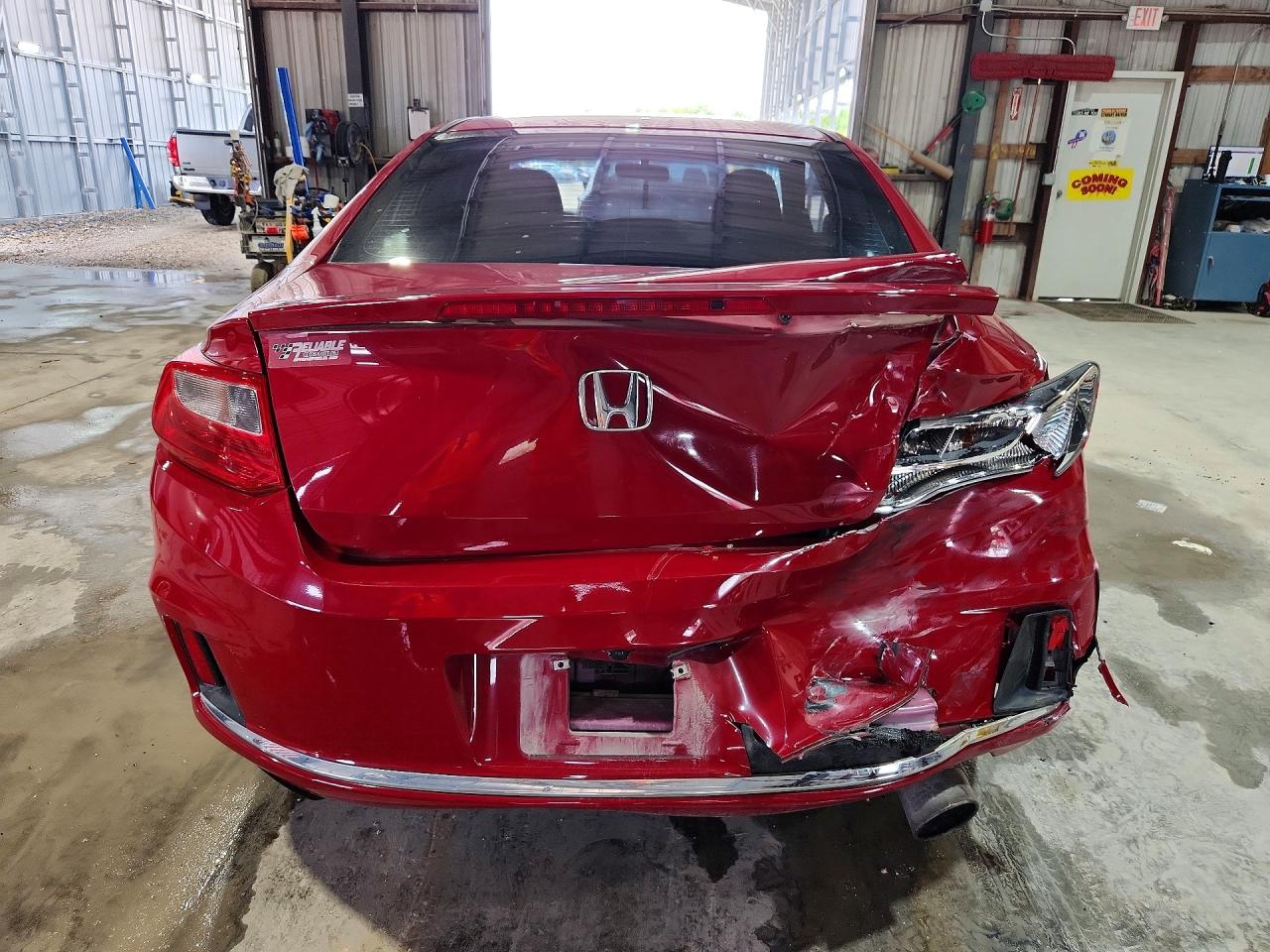 2014 Honda Accord Ex Красный vin: 1HGCT1B77EA003372
