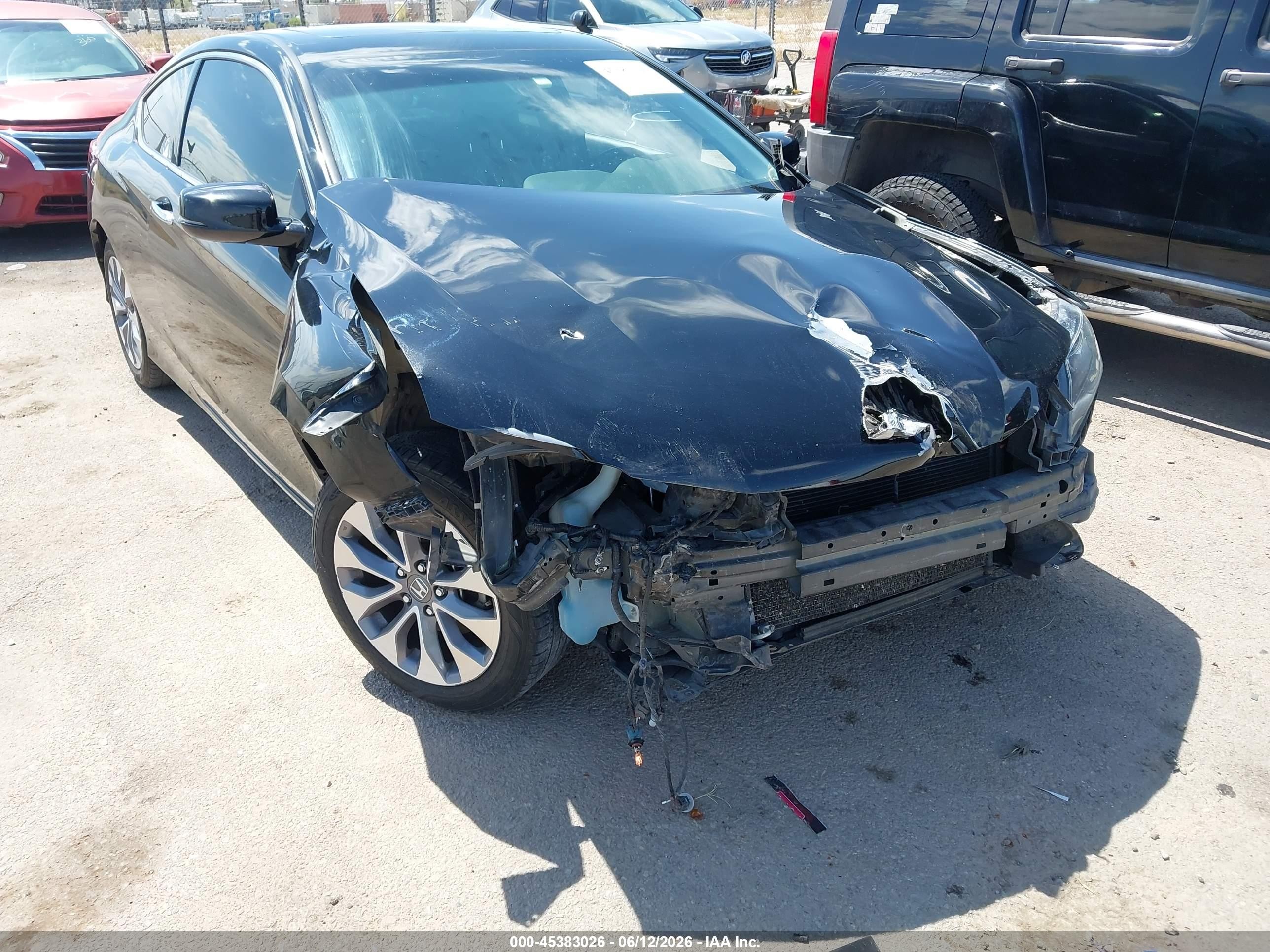 2014 Honda Accord Ex Black vin: 1HGCT1B77EA016137