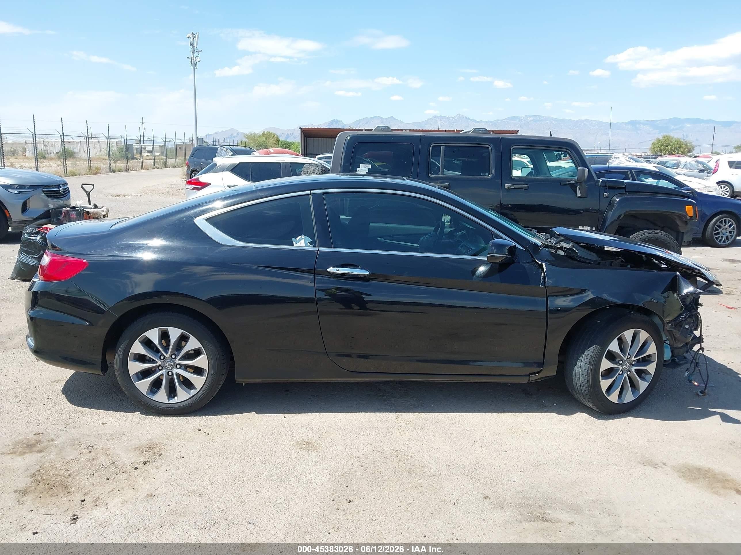 2014 Honda Accord Ex Black vin: 1HGCT1B77EA016137